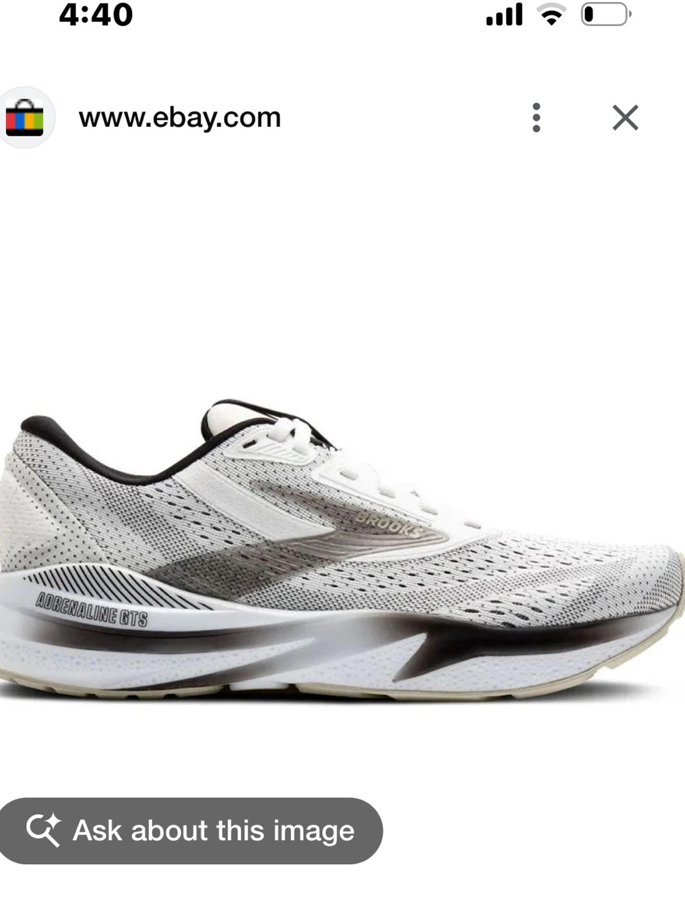 Men’s Brooks, adrenaline GTS